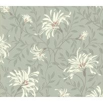Tapetti 1838 Wallcoverings Fairhaven, siniharmaa, 0,52x10,05m