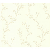 Tapetti 1838 Wallcoverings Milton, kerma/beige, 0,52x10,05m