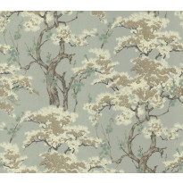 Tapetti 1838 Wallcoverings Harewood, sininen, 0,52x10,05m