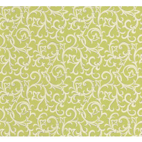 Tapetti 1838 Wallcoverings Brodsworth, vihreä, 0,52x10,05m