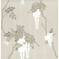 Tapetti 1838 Wallcoverings Leonora, beige, 0,52x10,05m