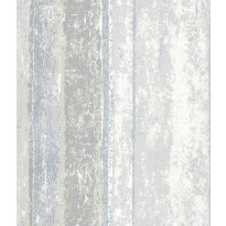 Tapetti 1838 Wallcoverings Linea, hopea, 0,52x10,05m
