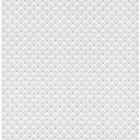 Tapetti 1838 Wallcoverings Gio, hopea, 0,52x10,05m