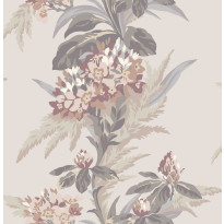 Tapetti 1838 Wallcoverings Aurora, vaaleanpunainen, 0,52x10,05m