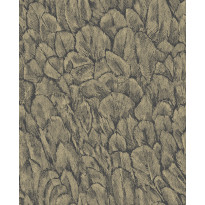 Tapetti 1838 Wallcoverings Tranquil foil, kultainen, 0,52x10,05m