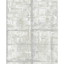 Tapetti 1838 Wallcoverings Patina, harmaa, 0,52x10,05m