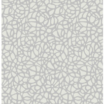 Tapetti 1838 Wallcoverings Pebble, harmaa, 0,52x10,05m