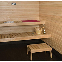 Laudepaketti Prosauna Basic 210, leveys max 2100mm, leppä, 53/53