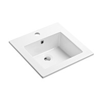 Pesuallas Interia Atelier 415x415x175 mm, valkoinen