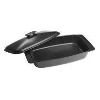 Grillivuoka kannella Weber, 42x225cm, keraaminen