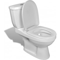 WC Vesisäiliöllä Valkoinen