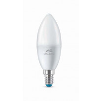 LED-älylamppu WiZ C37 Color, Wi-Fi, 4.9W, E14