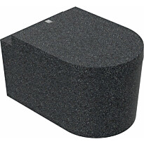 Seinä-WC-istuin Woodio Block Stone, harmaa