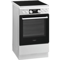 Keraaminen liesi Whirlpool WS5V8CHW/N, 50cm, valkoinen