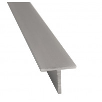 T-lista Warma, alumiini, 20x20x2x2000mm