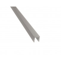 U-lista Warma, alumiini, 18x18x2000mm