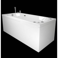 Poreamme Westerbergs Motion 180SQ Comfort 2.0, akryyli, valkoinen