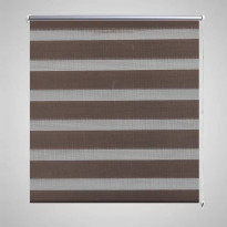 Zebra rullakaihdin 80 x 150 cm kahvinruskea