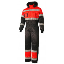 Talvihaalari Atex 6812, Hi-Vis, henkilökorttipidike, punainen/musta