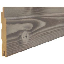 Sisustus-/saunapaneeli Aureskoski Aure STP, 15x95x2400mm, HVS, KD, kuusi, saunasuojattu, harjattu savi