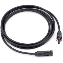 Aurinkopaneelin jatkojohto Scandkom E-Energia 6mm², MC4-liittimet, musta, eri pituuksia