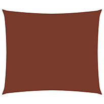 Aurinkopurje Oxford kangas suorakaide 2,5x4,5 m terrakotta 