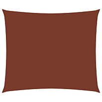 Aurinkopurje Oxford kangas suorakaide 2x3 m terrakotta