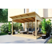 Pihakatos Jalotakka Villa Helmi, 9.7m², puuvalmis
