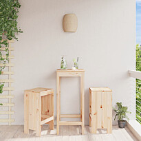 Baarijakkarat 2 kpl 40x36x75 cm, mänty