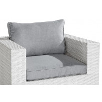 Pehmusteen päällinen Bahamas- nojatuoliin, vaaleanharmaa