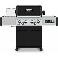 Kaasugrilli Broil King iQue Regal Q 490 IR, 4 poltinta, sivukeitin infrapunalla, varraspaahdin