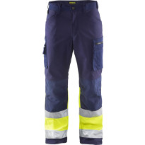 Softshell-huomiohousut Blåkläder 1562 Highvis
