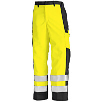 Housut Blåkläder Highvis 1583, keltainen/musta