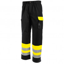 Housut Blåkläder Highvis 1584, keltainen/musta