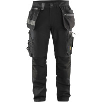 Riipputaskuhousut Blåkläder 1599 Stretch, twill