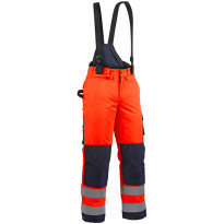 Talvihousut Blåkläder Highvis 1885, oranssi/mariininsininen