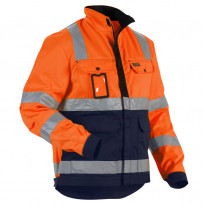 Takki Blåkläder Highvis 4023, oranssi/mariininsininen