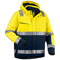 Talvitakki Blåkläder Highvis 4870, keltainen/mariininsininen