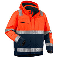 Talvitakki Blåkläder Highvis 4870, oranssi/mariininsininen