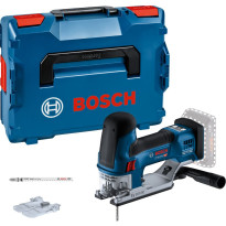 Akkupistosaha Bosch Professional GST 18V-155 SC Solo, nuppikahva, 18V, ilman akkua + L-Boxx