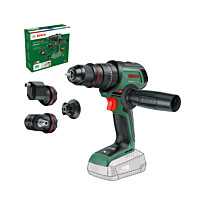 Akkuiskuporakone Bosch AdvancedImpact 18V-80 Solo + 3 istukkaa, 18V, ilman akkua