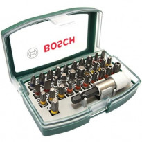 Ruuvauskärkisarja Bosch, 32 osaa, värikoodattu