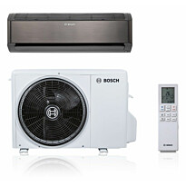 Ilmalämpöpumppu Bosch Climate Class 8101i, 6.5kW, titaani, Verkkokaupan poistotuote