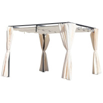 Pergola, 300x300x220cm, beige