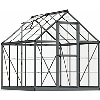 Kasvihuone Palram-Canopia Harmony, 4.6m², polykarbonaatti, harmaa