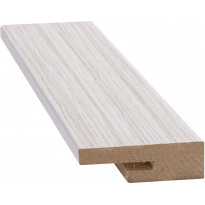 Jalkalista D2D R2, 15x42x2400mm, MDF, vaalea tammi