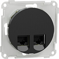 Datarasia Schneider Electric ELKO One, 2x8 CAT6 UTP, suora, uppoasennus, keskiölevyllä