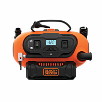 Akkukompressori Black+Decker BDCINF18N, 18V, ilman akkua (12V&amp;230V) 