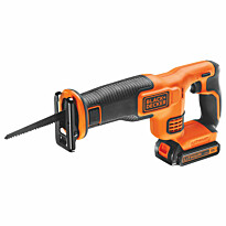 Akkupuukkosaha Black+Decker BDCR18, 18V, 1.5Ah akulla