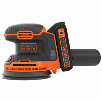 Epäkeskohiomakone Black+Decker BDCROS18, 18V, 1.5Ah akulla